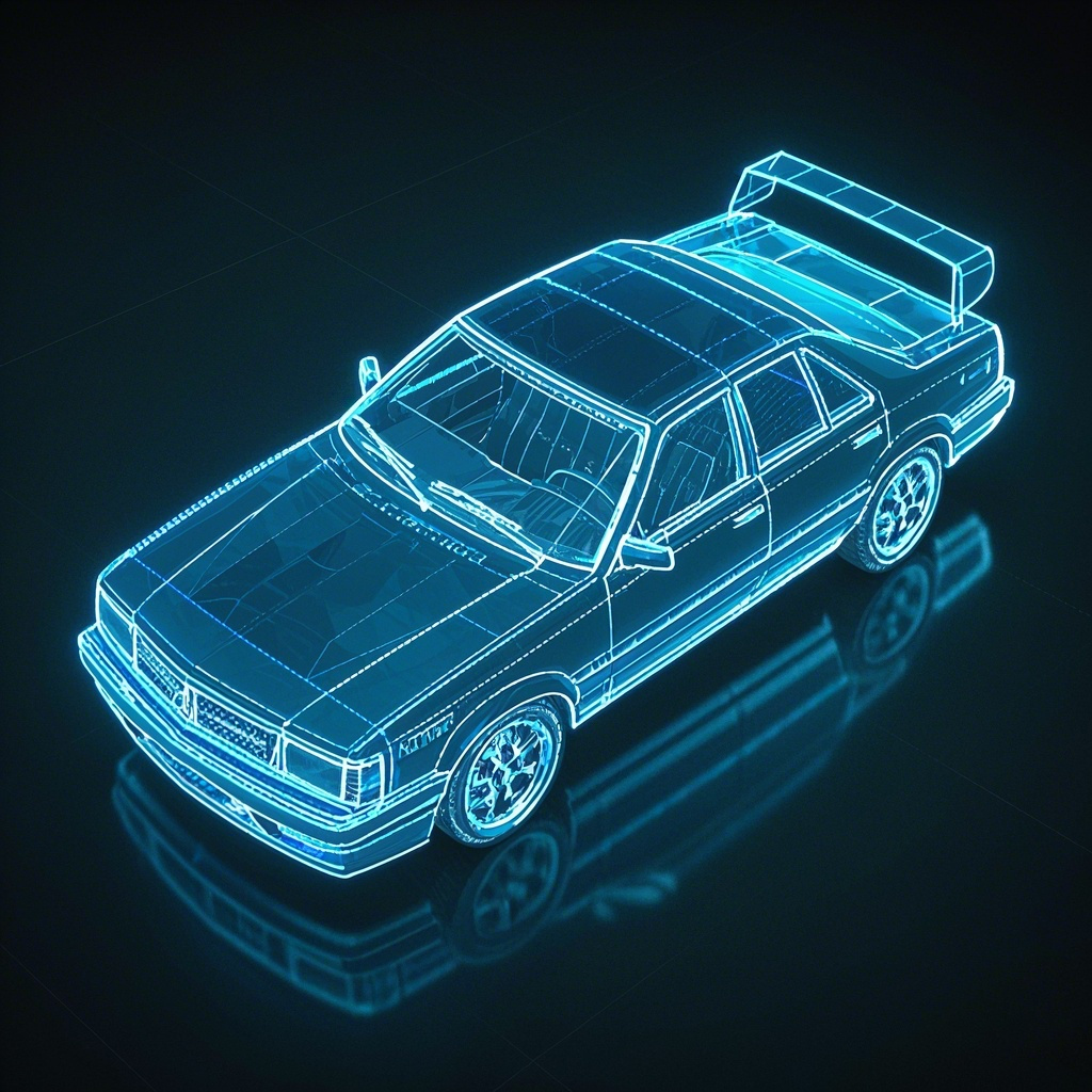 3D打印汽车模型
